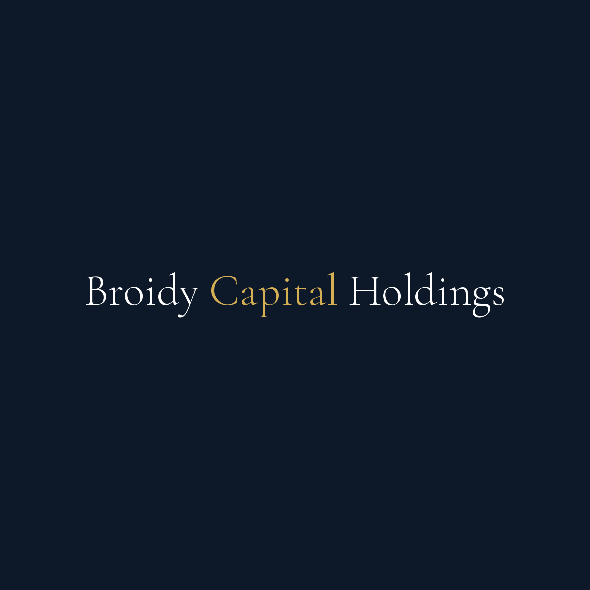 Broidy Capital Holdings, LLC
