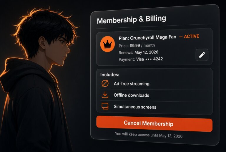 How To Cancel Crunchyroll Membership And Stop The Charges In 2026