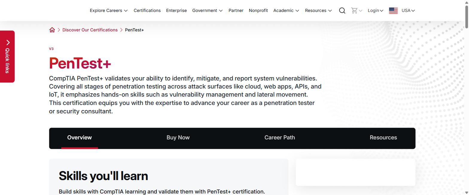 CompTIA PenTest+