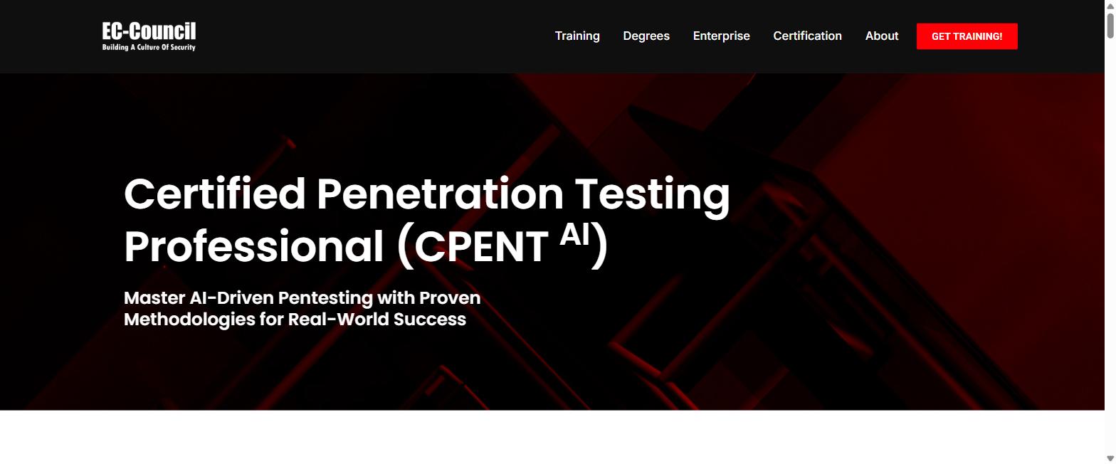 EC-Council CPENT AI