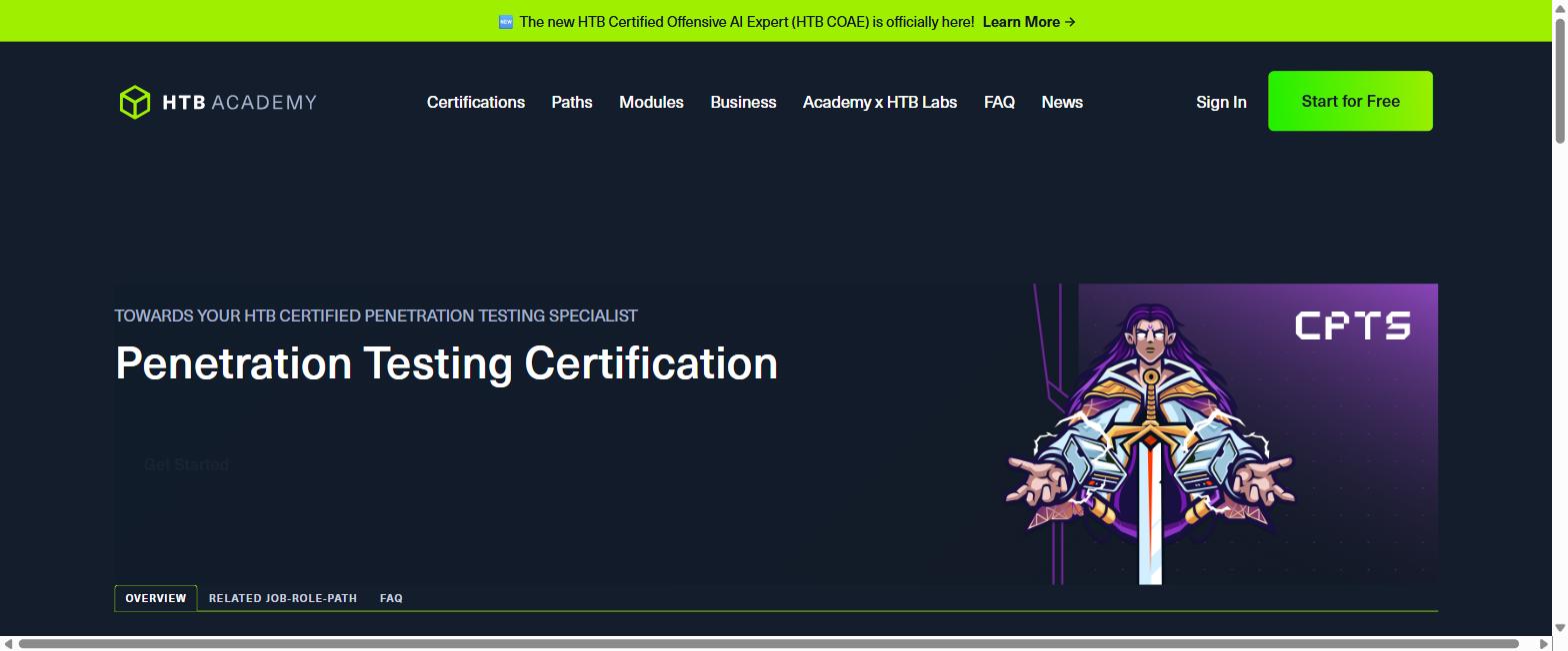 Hack The Box CPTS