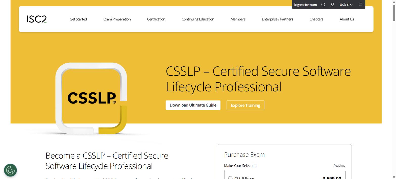 ISC2 CSSLP