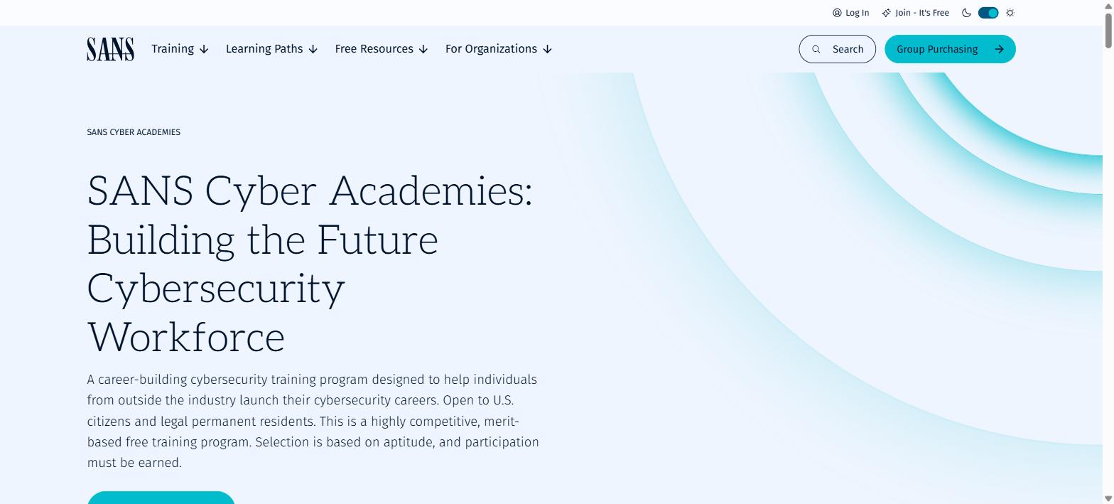 SANS Cyber Academy