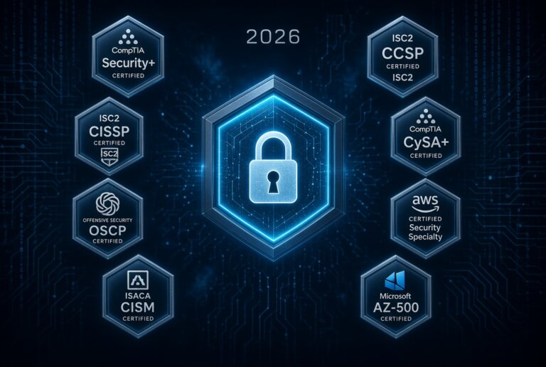 Best Cybersecurity Certifications In 2026