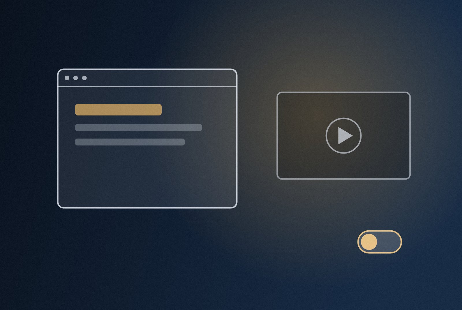 Browser window next to a streaming screen